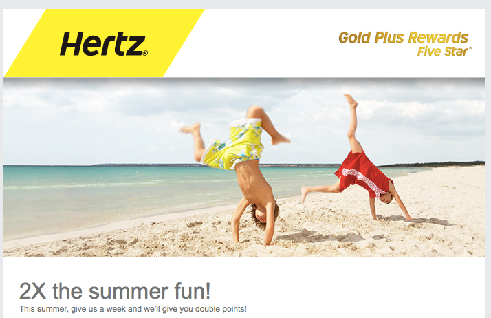 Hertz Promo: Double Bonus Points on Weekly Rentals This Summer - The ...