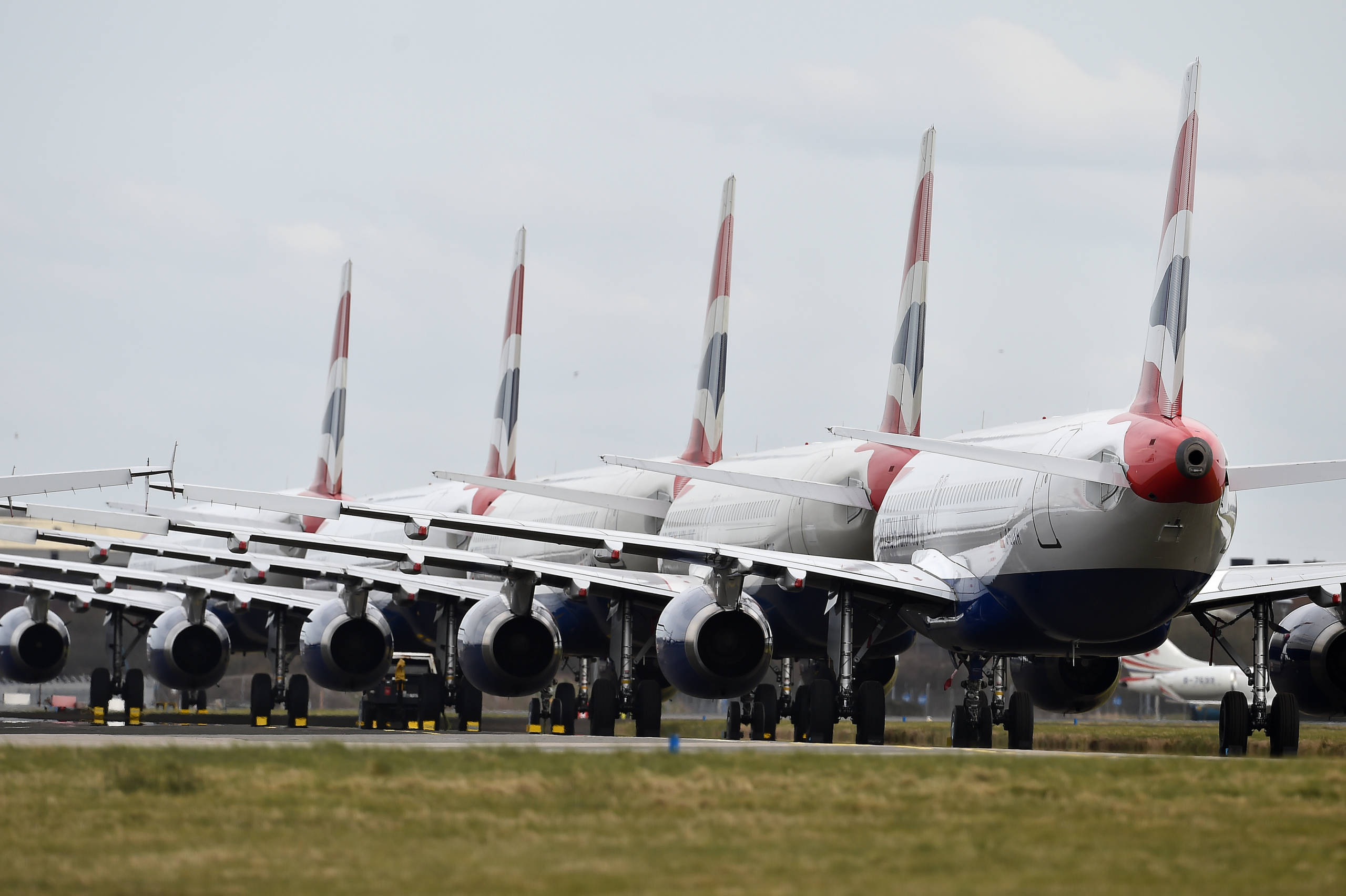 In Pictures: Grounded Aircraft Around The World