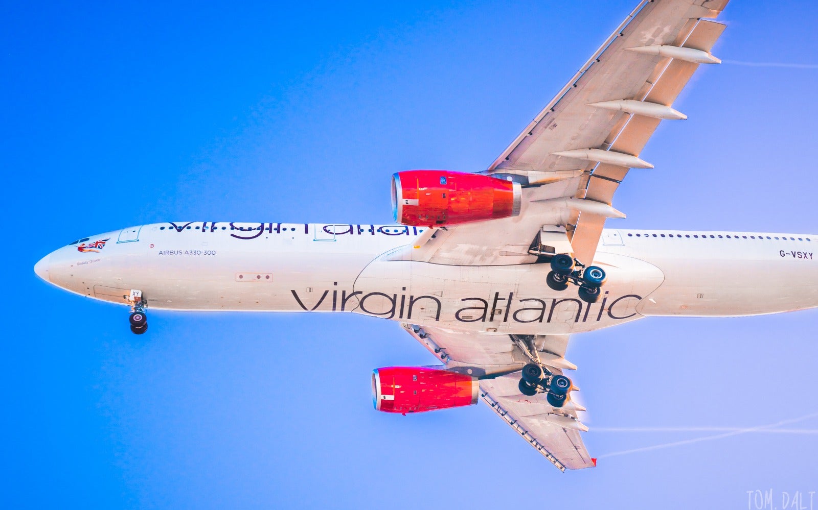 Virgin Atlantic plane