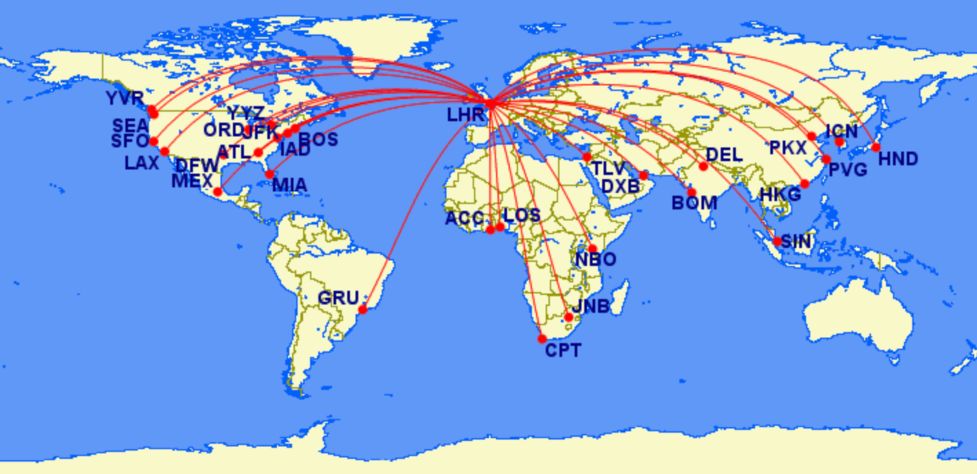 British Airways Plans To Fly 29 Long Haul Routes In July Including 13   Screen Shot 2020 06 05 At 11.36.35 AM 