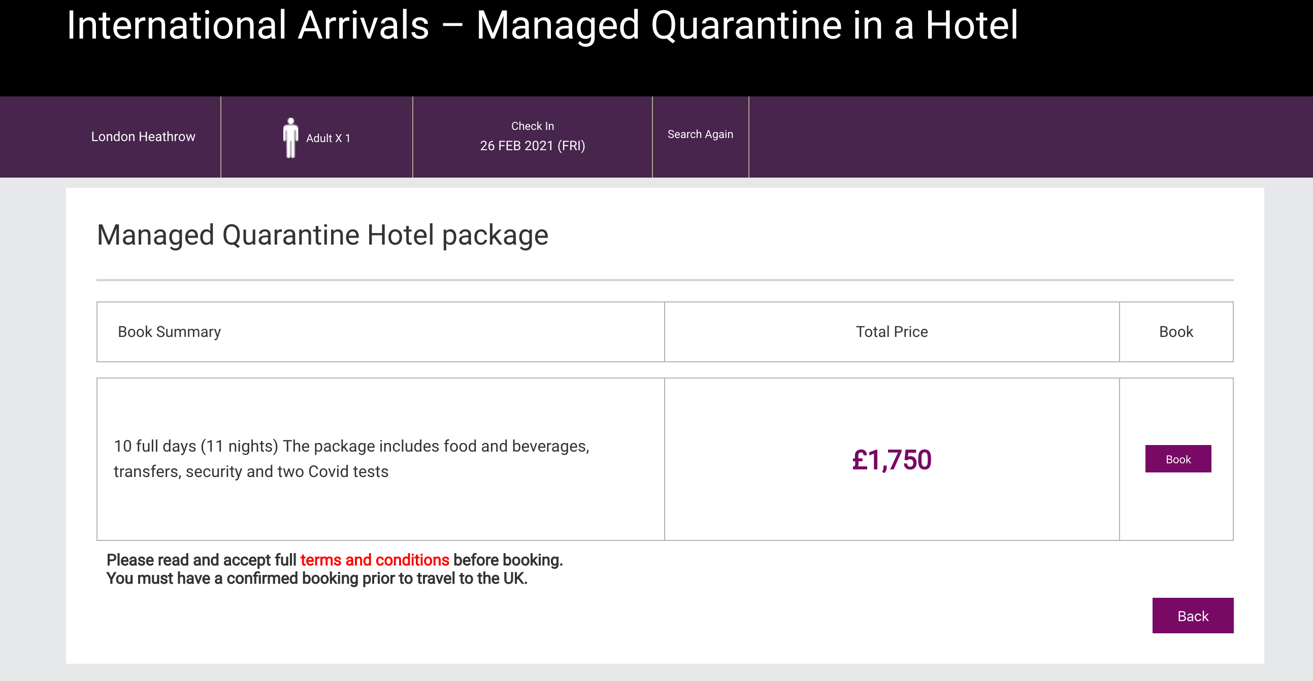 How Do I Book My Hotel Quarantine Stay