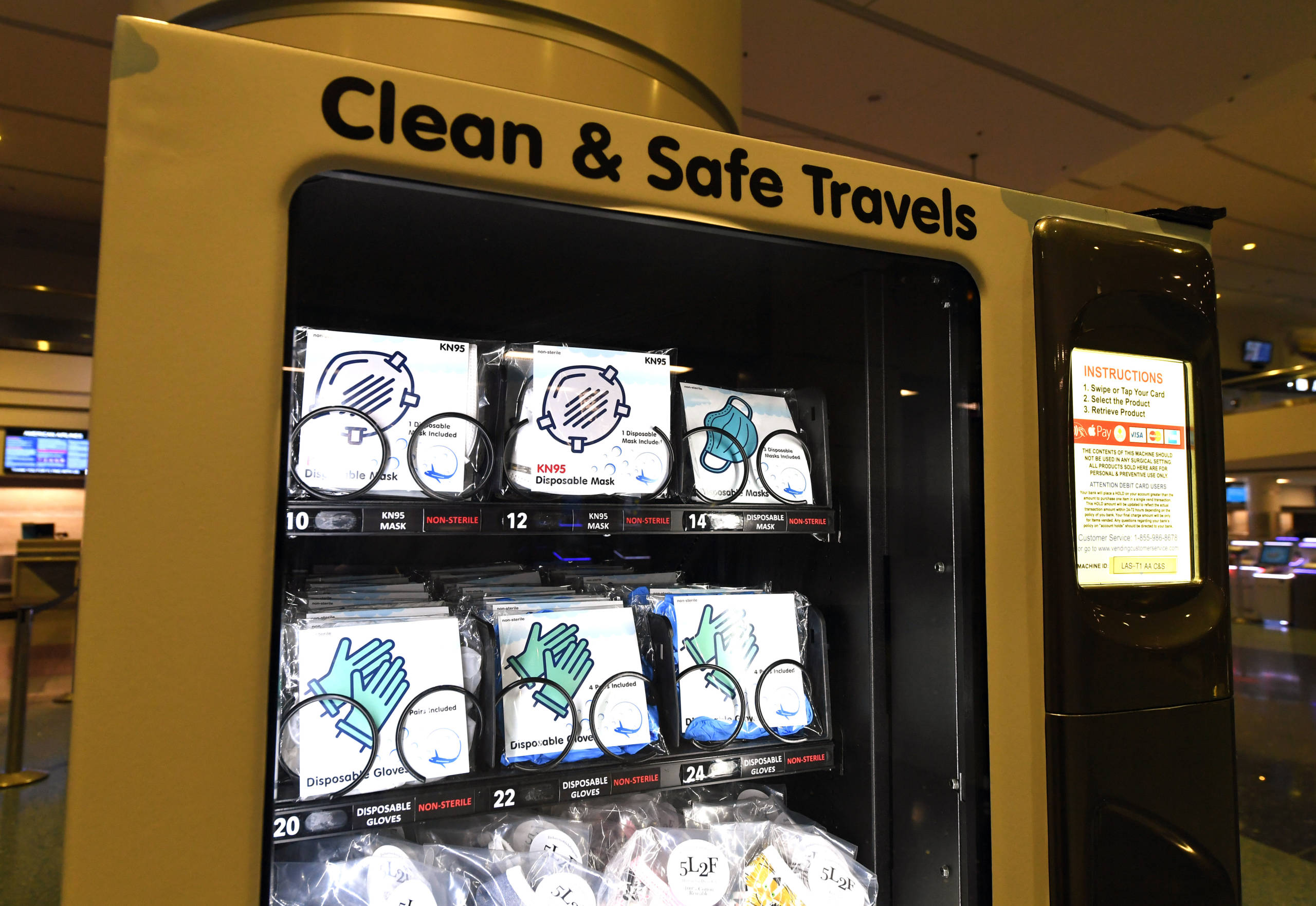 Travel 13 surprising things sold in airport vending machines