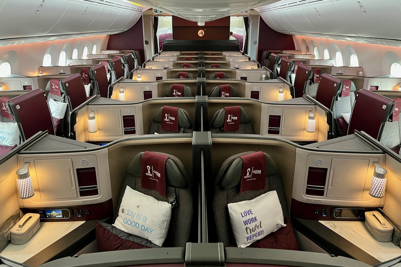 Review: Qatar Airways' new business class on the Boeing 787-9