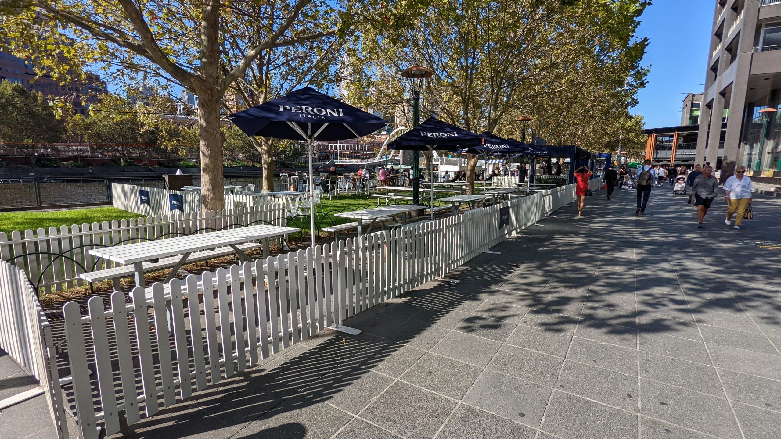 A street scene in Melbourne.