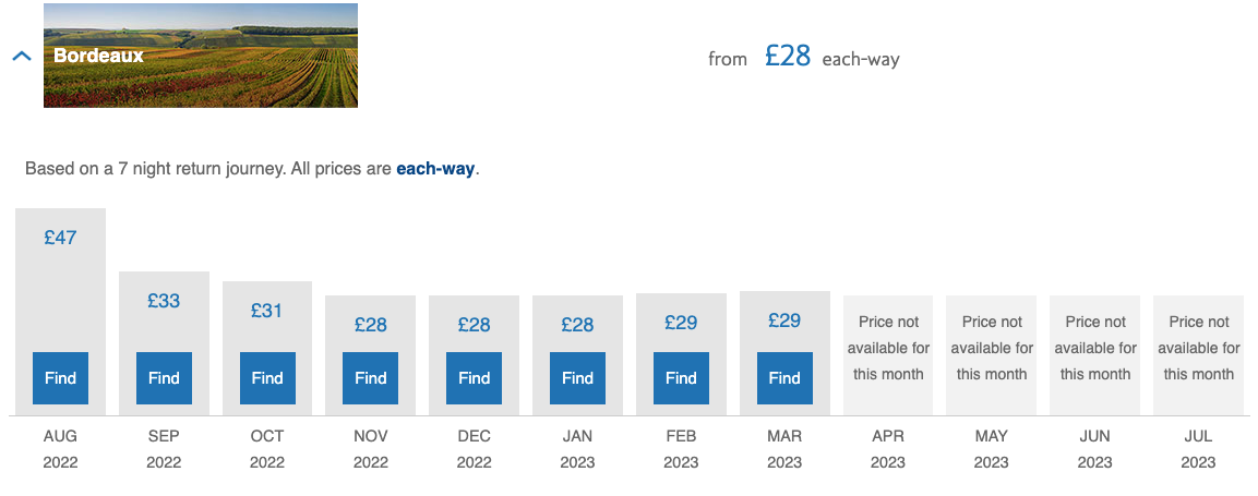 flight prices