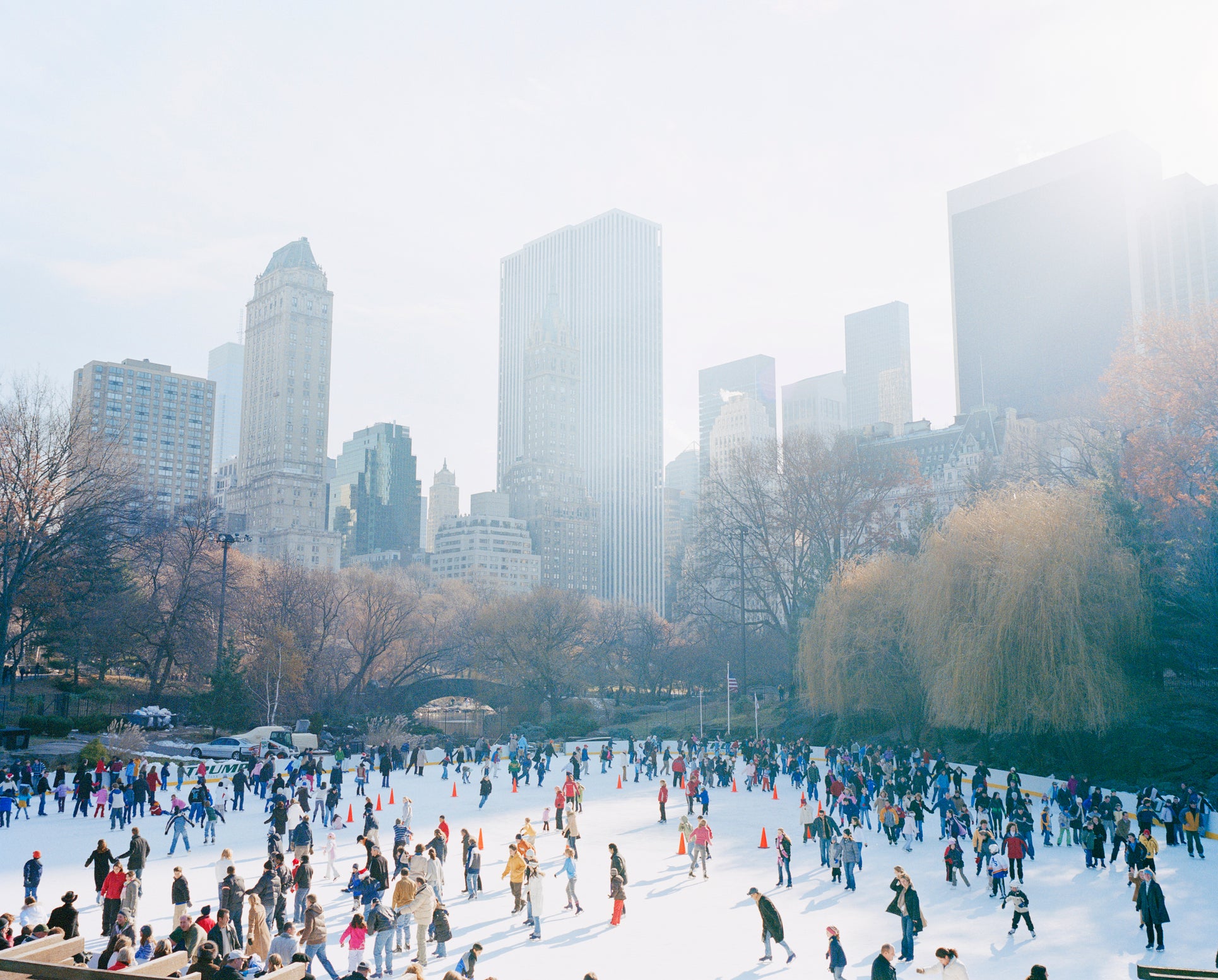 ice skaters in new york city