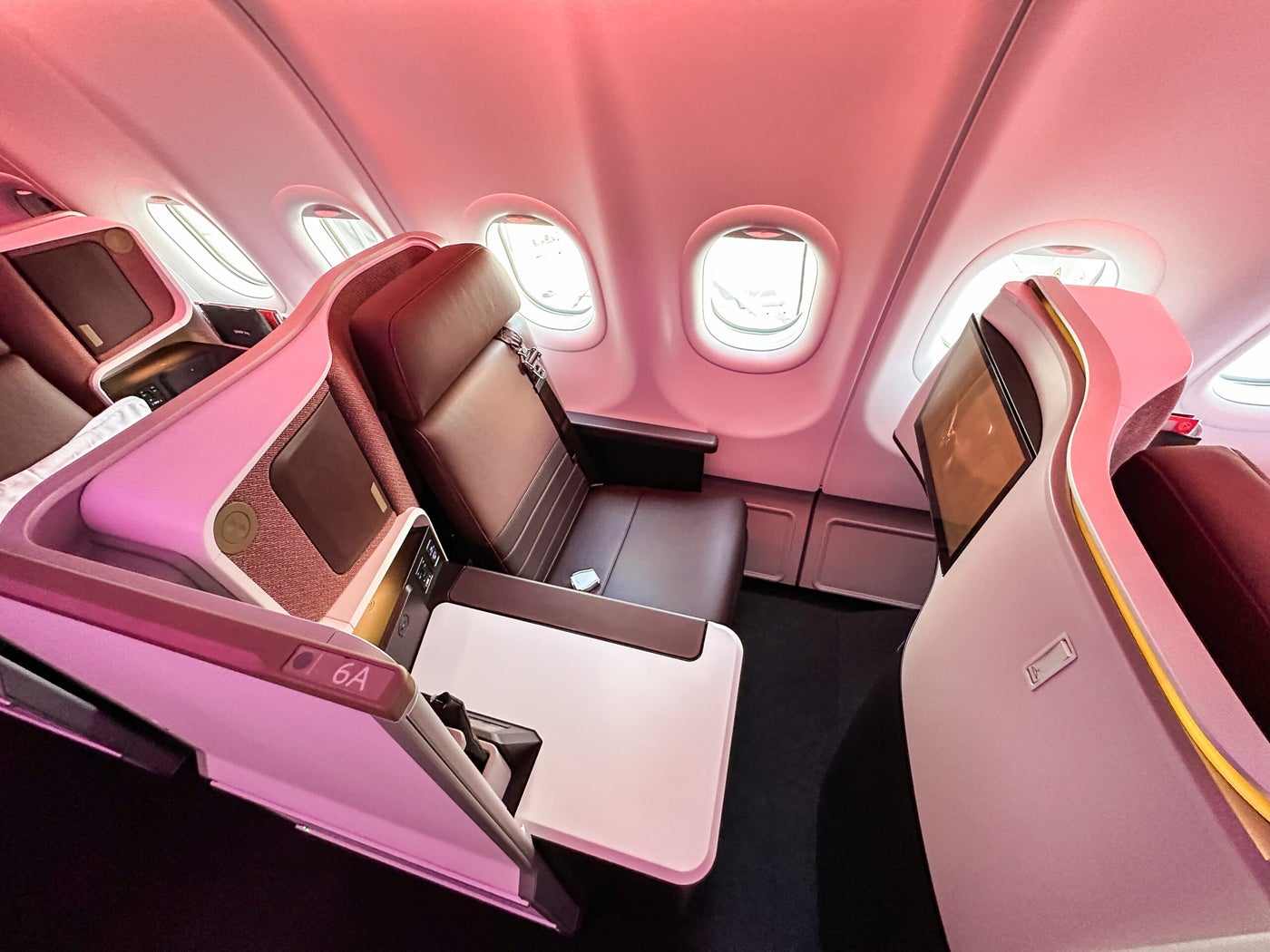 Onboard Virgin Atlantic's Airbus A330900neo first ever commercial flight