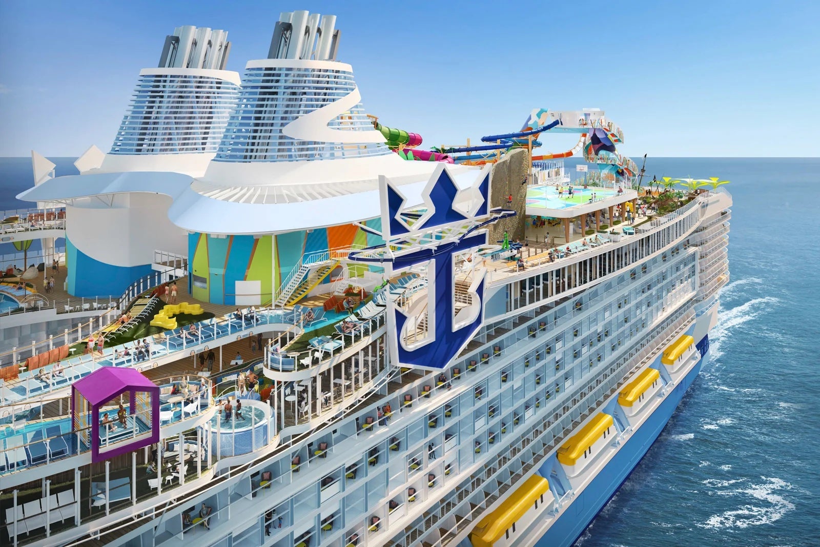 Icon of the Seas', the new world's largest cruise ship, most eye