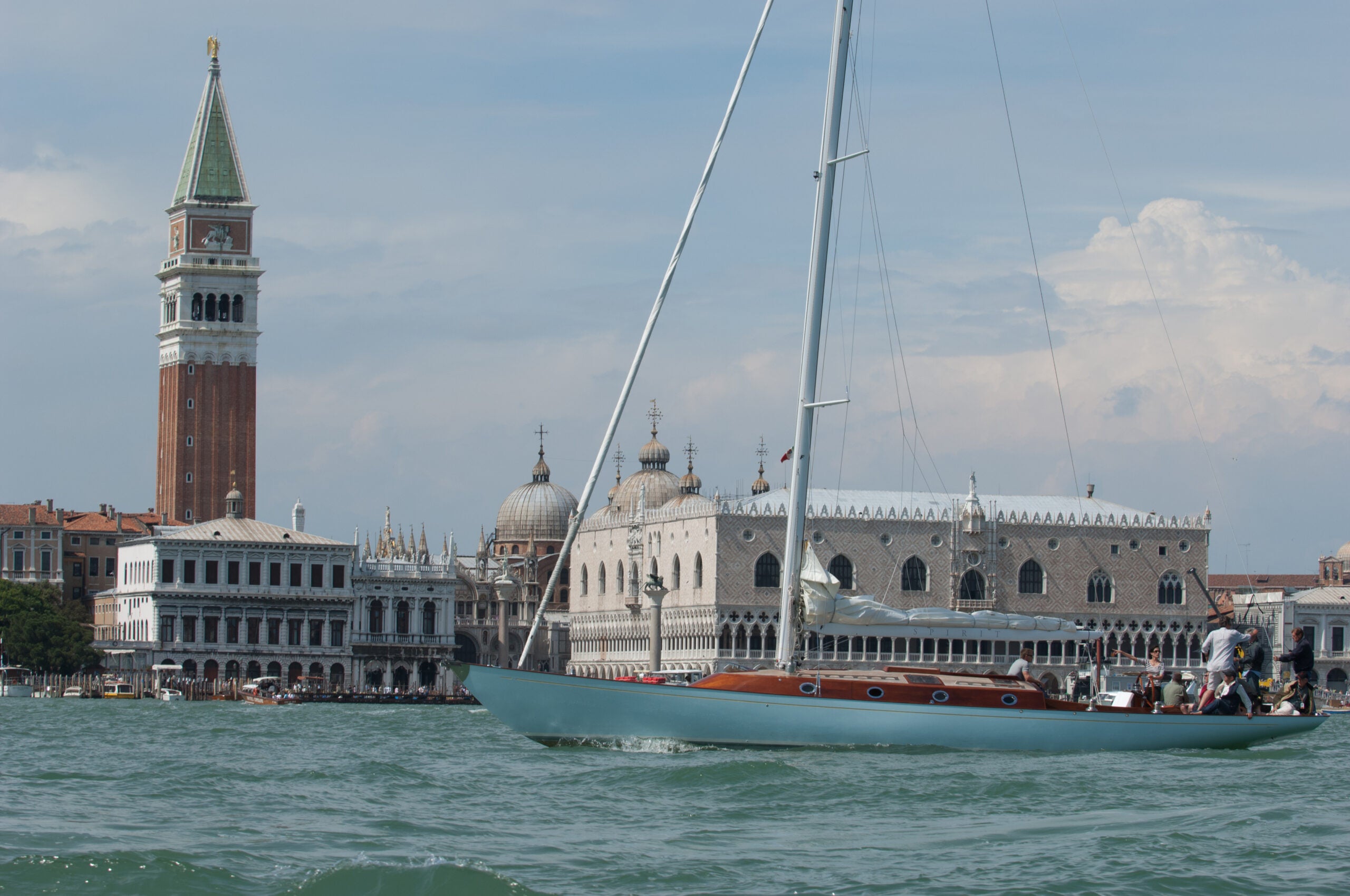 boat in venice