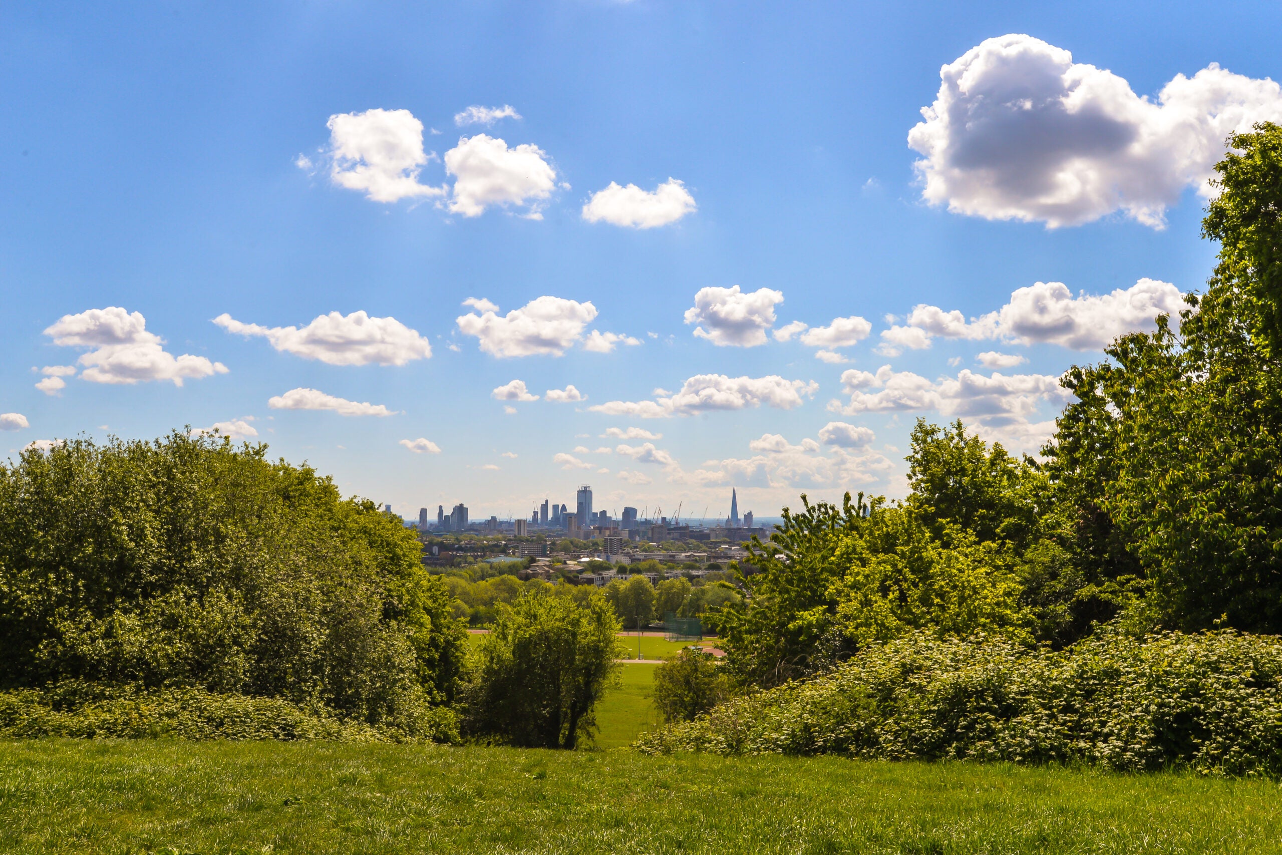 Parliament Hill viewpoint at Hampstead Heath