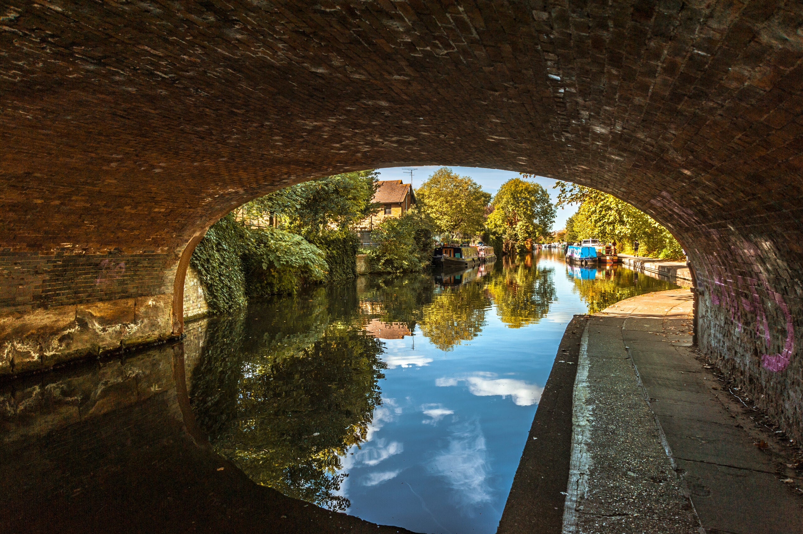 Regent’s Canal, seen by Victoria Park