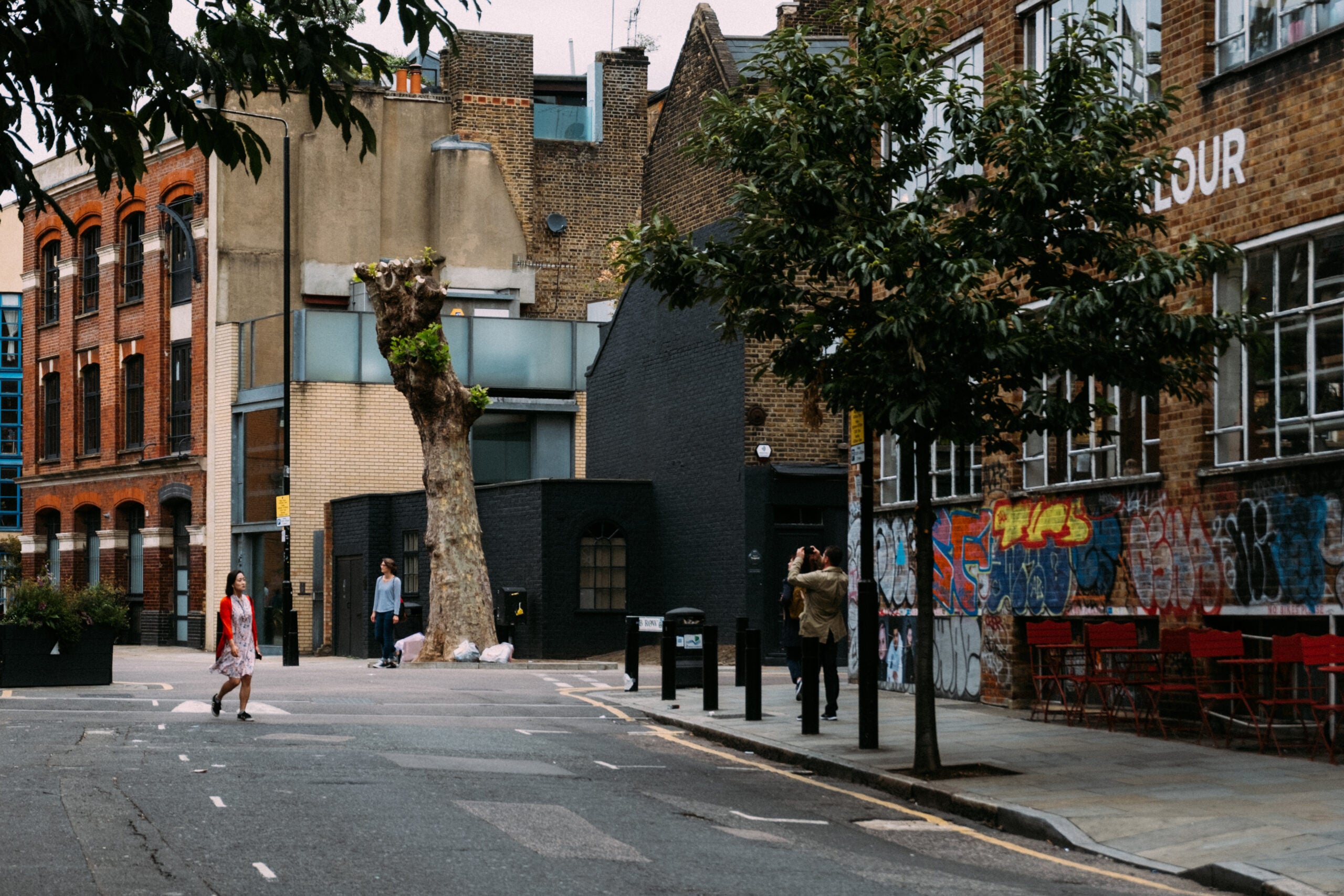 There’s plenty of street art in Shoreditch