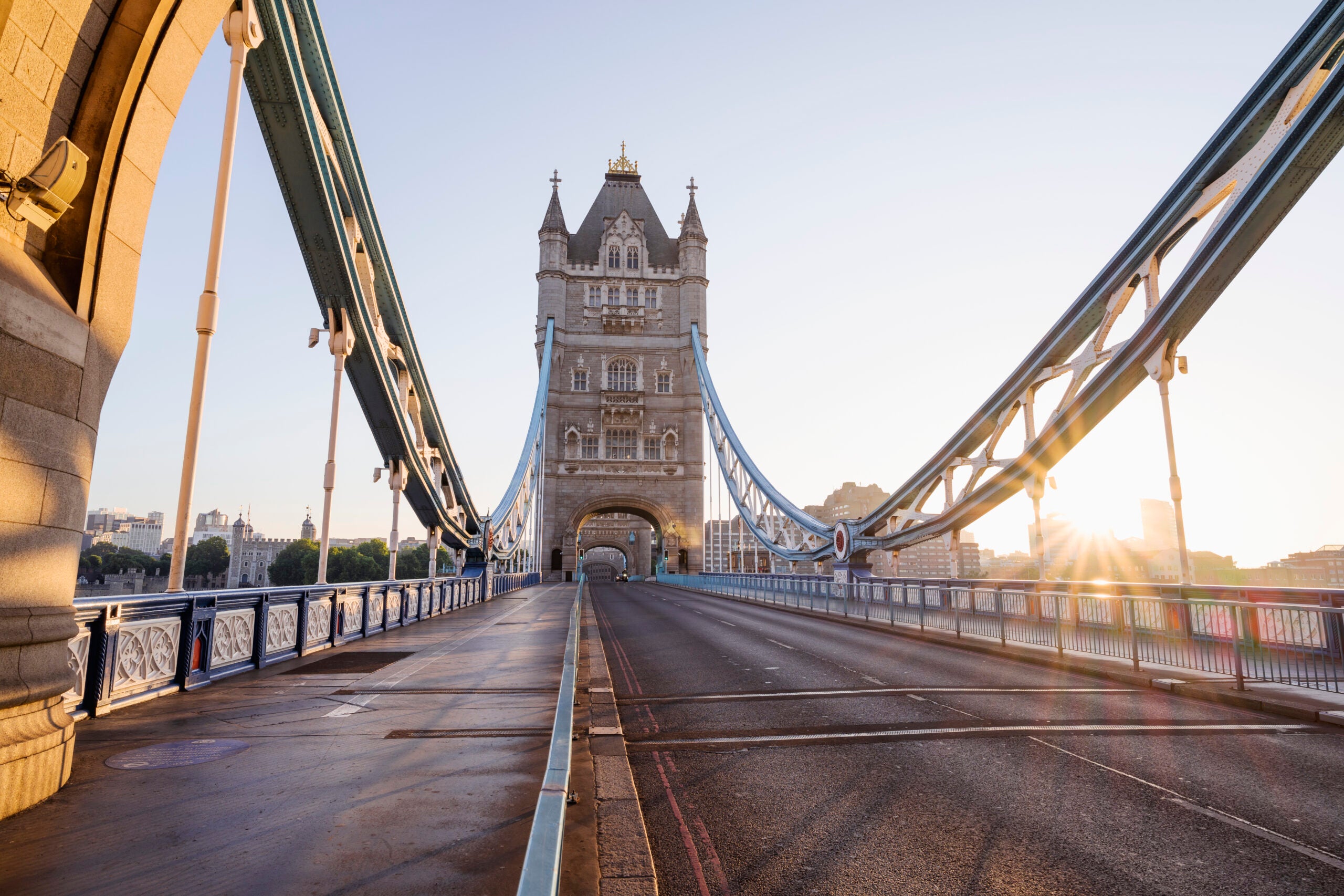 A walk along the bridge is free