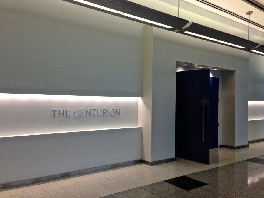 centurion lounge las vegas review