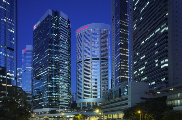The Conrad Hilton Hong Kong.