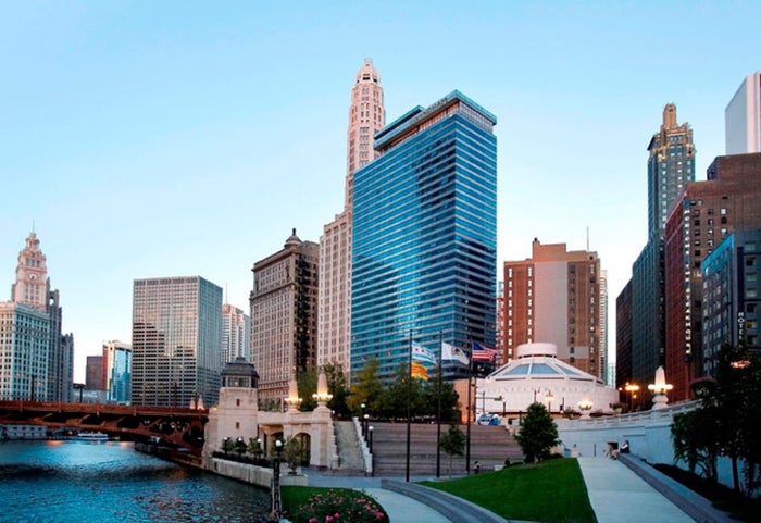 Wyndham Chicago Riverfront in June is 30,000 points per night.