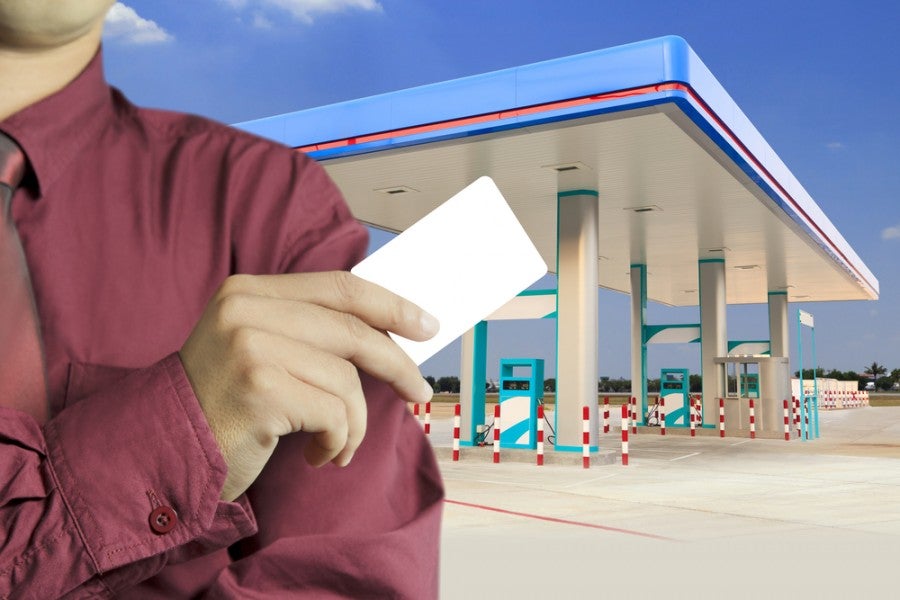 Gas station credit card