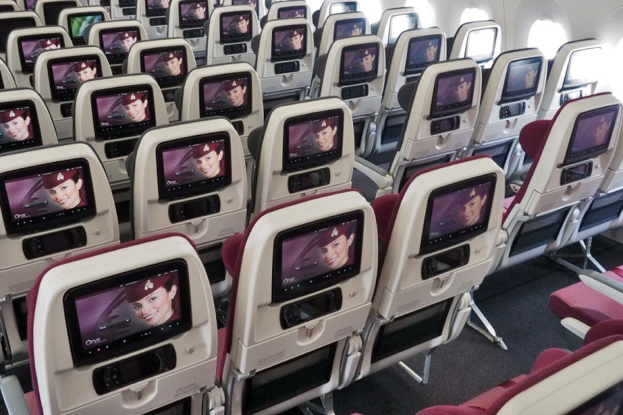 A Look at Business and Coach in Qatar's Gorgeous Airbus A350