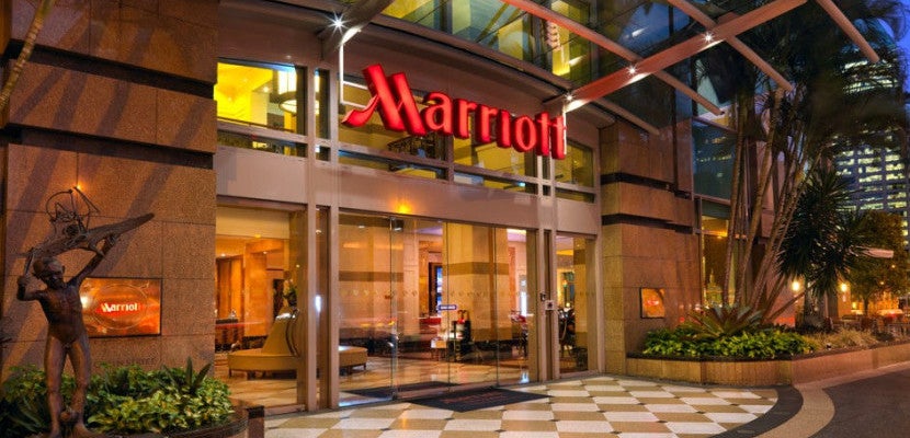 Marriott entrance