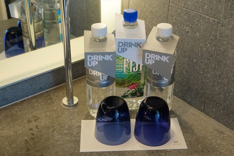 How to Get the Overpriced Water Bottles Offered in Hotel Rooms for Free