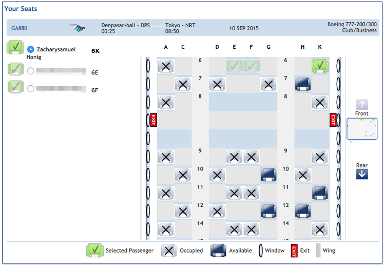 How to Read an Aircraft Seat Map The Points Guy