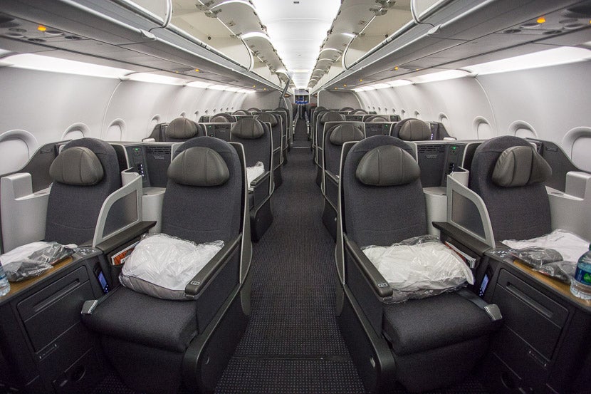 Touring American's A321T — First, Business and Economy - The