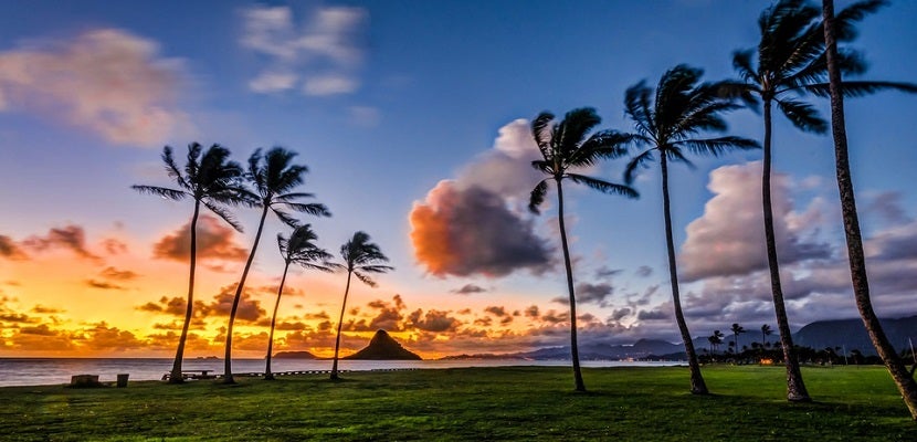 Hawaii sunset beach featured shutterstock 162636074
