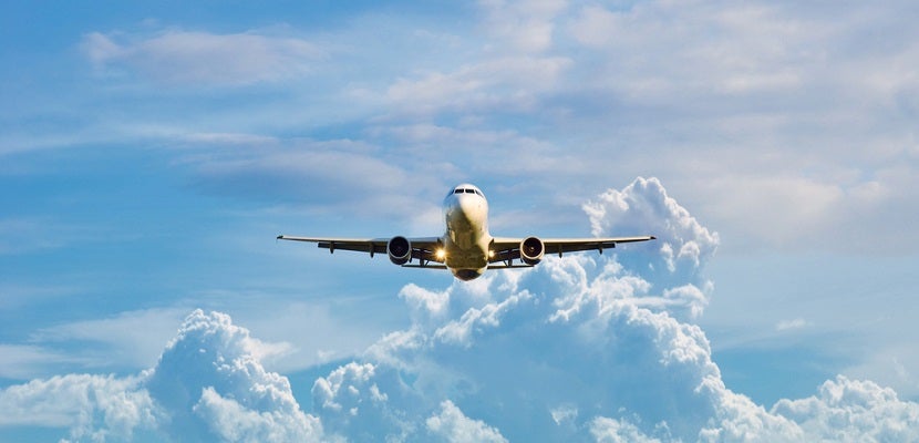 Plane in air from front featured shutterstock 193234670