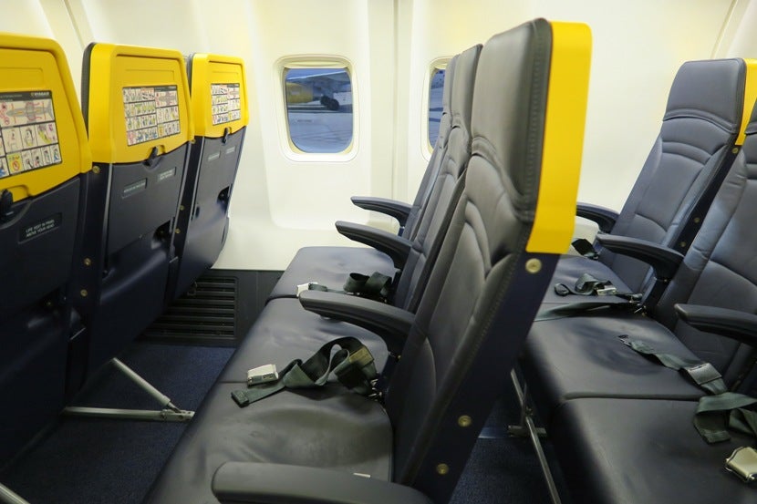 Ryanair seats