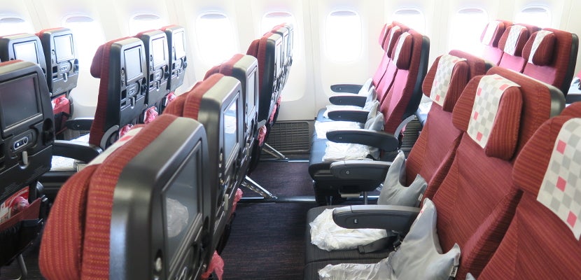 JAL featured seats economy 777-300ER