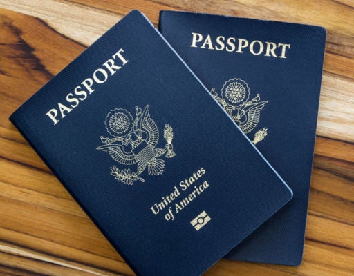 two US passports