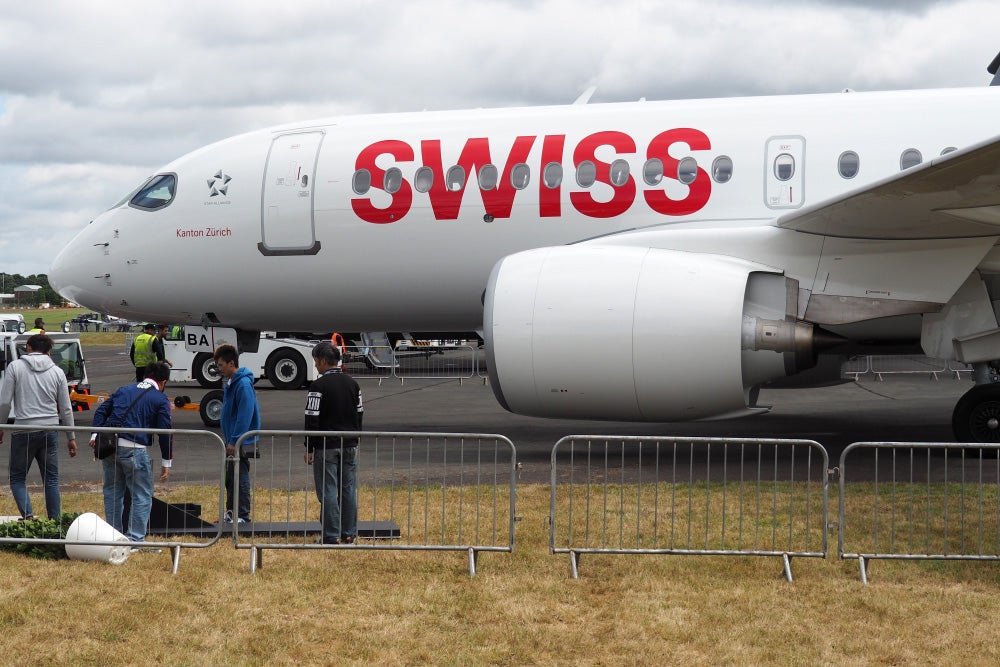 Bombardier CSeries Farnborough