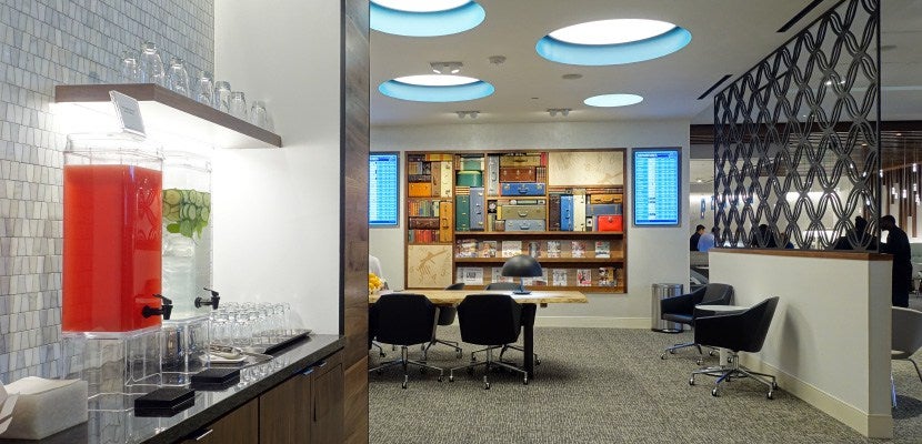 american express centurion lounge guest policy