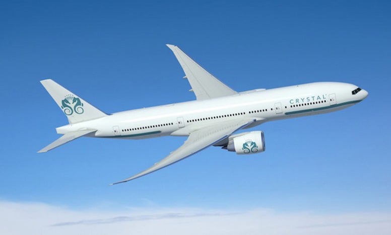 crystal cruises boeing 777