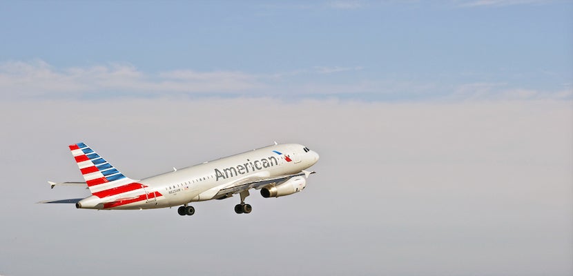 American Airlines Plane in Flight-Image Courtesy of Shutterstock