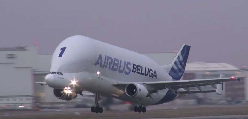 Watch the Airbus 'Beluga' Plane Land and Take Off in Hamburg - The ...