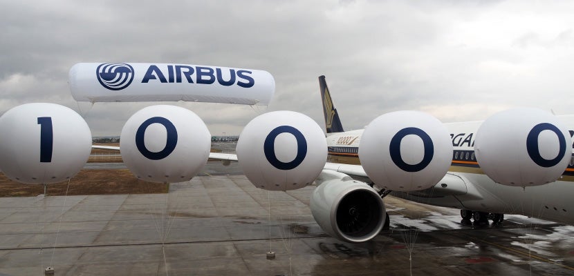 Airbus 10000 Singapore Air A350