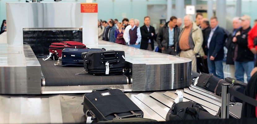 luggage at airport