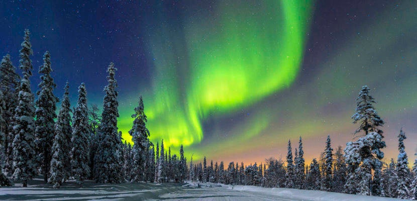 Finland Aurora Borealis Featured