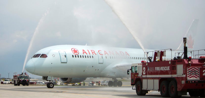 Air Canada 787 featured