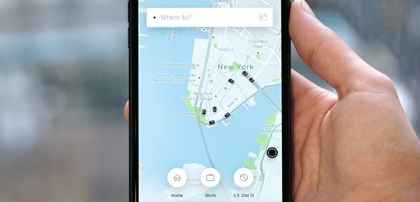 new uber app featured