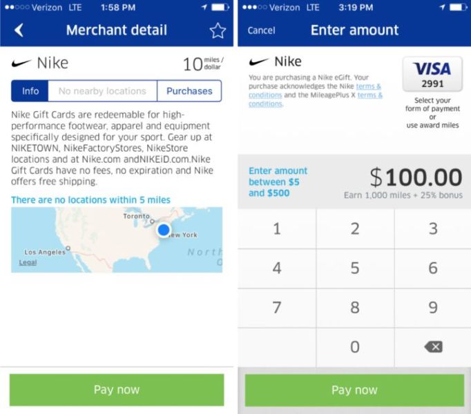 Up to 10 United Miles per Dollar With the MileagePlus X App The