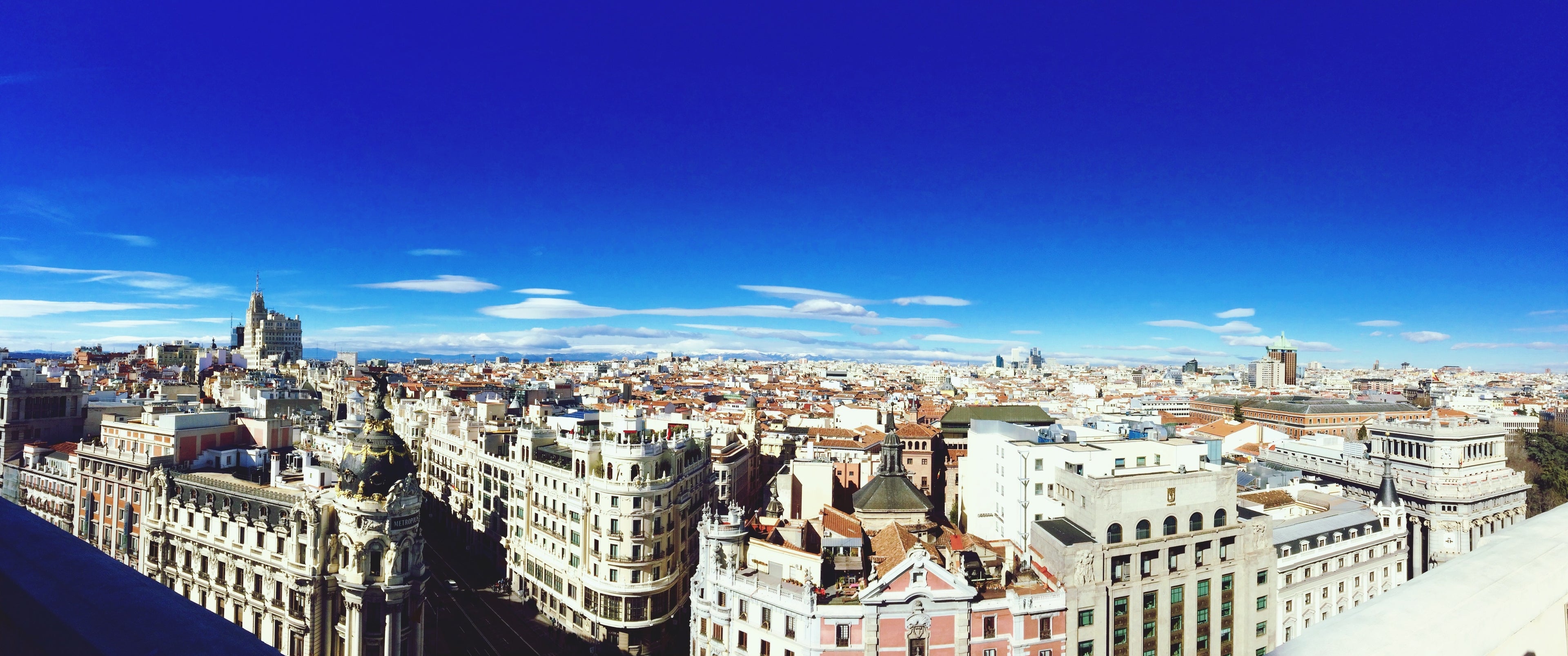 Panoramic View Of City