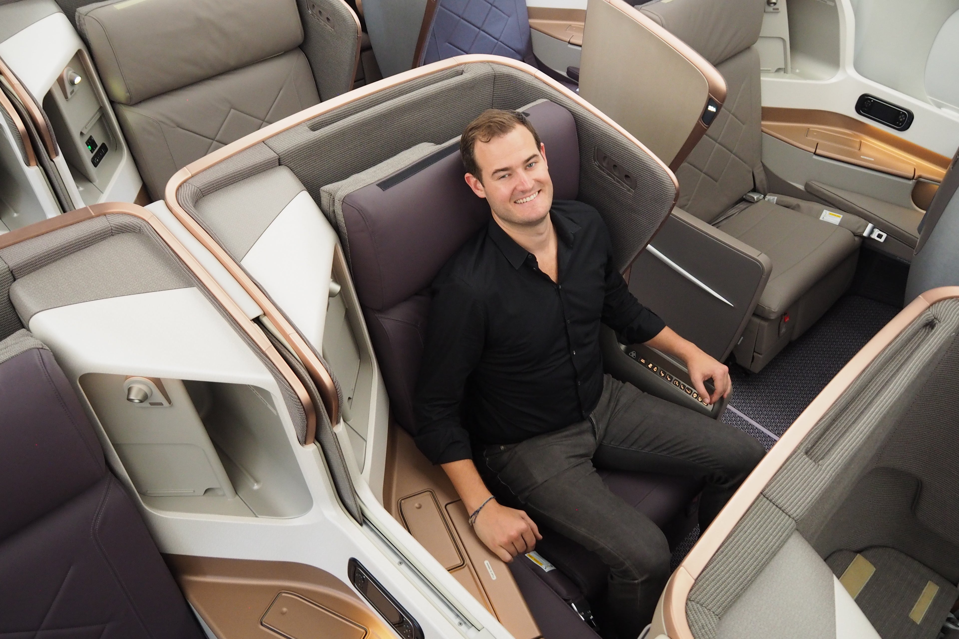 Brian Airbus A350 Singapore Featured Plane Business Class