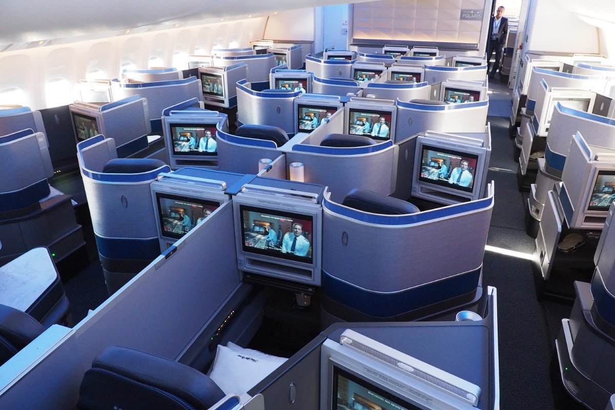 First Polaris Business Class Flight on United's 777-300ER - The Points Guy