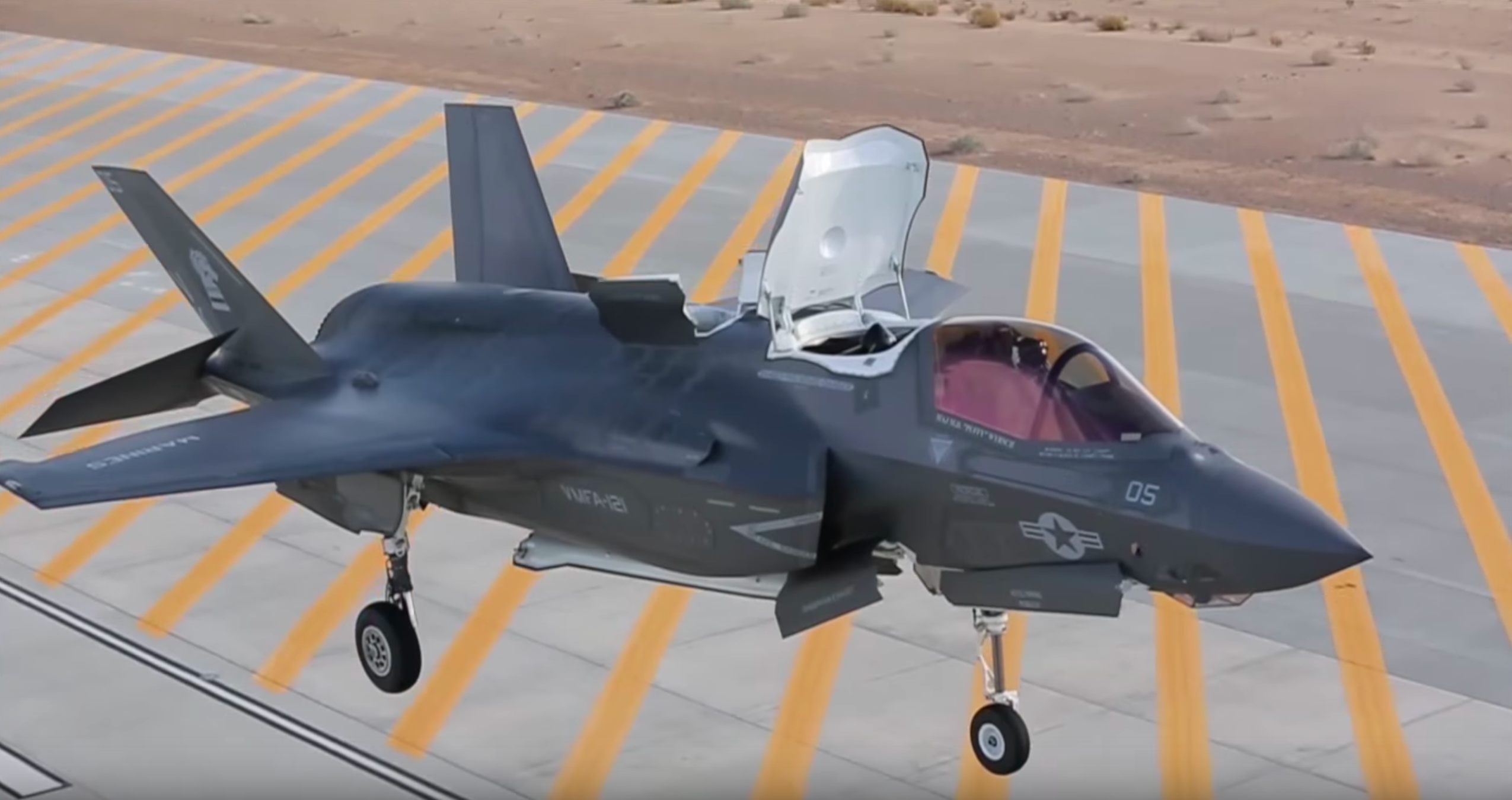 Watch This Insane F-35B Vertical Landing - The Points Guy