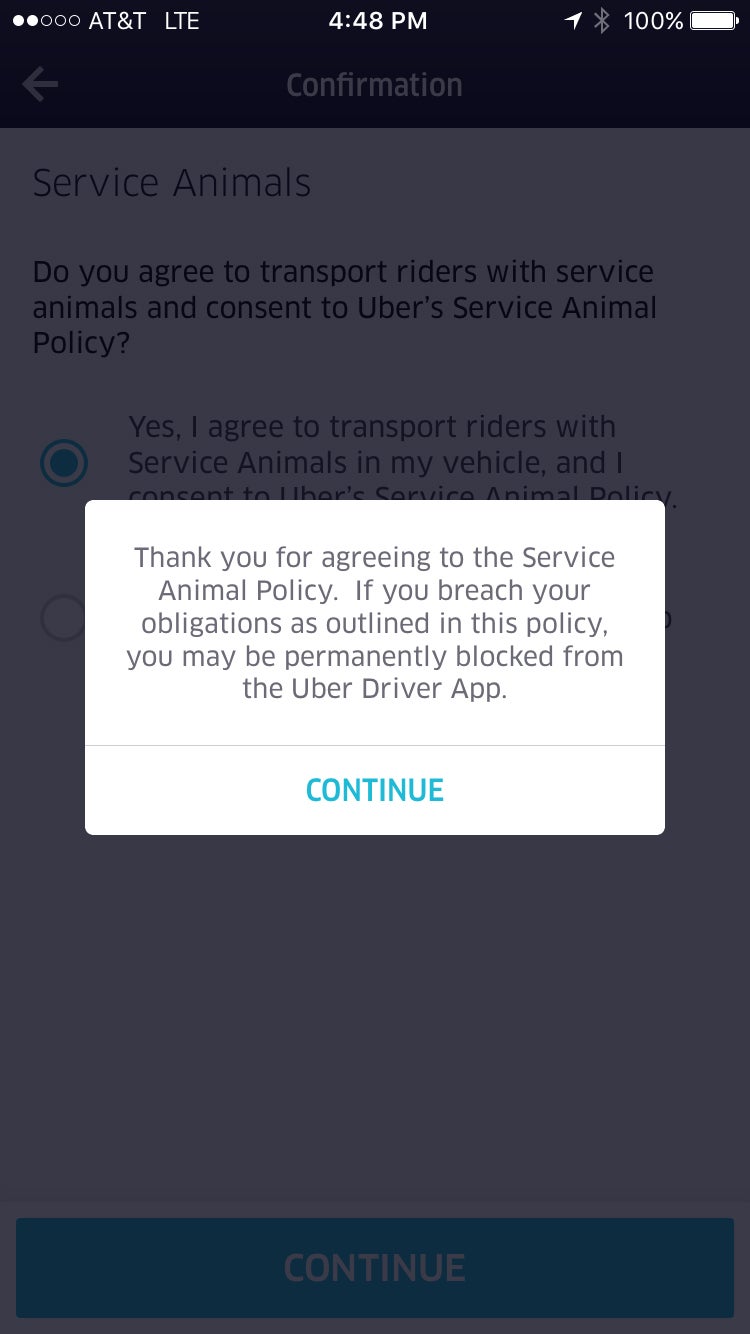 Uber Tells Its Drivers to Accept Service Animals or Lose Their Job The Points Guy