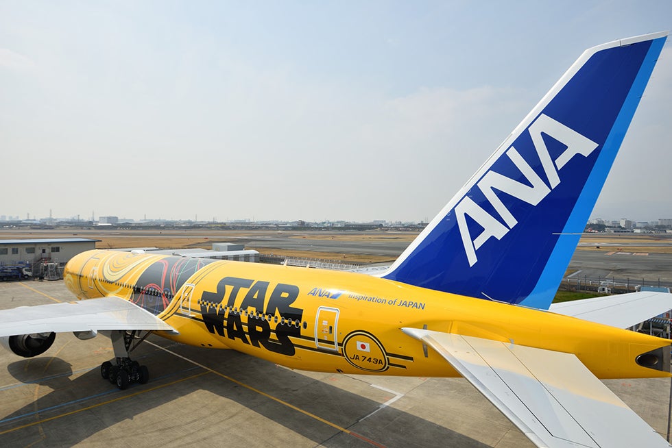 A Look at ANA's Newest Star Wars-Inspired Aircraft - The Points Guy