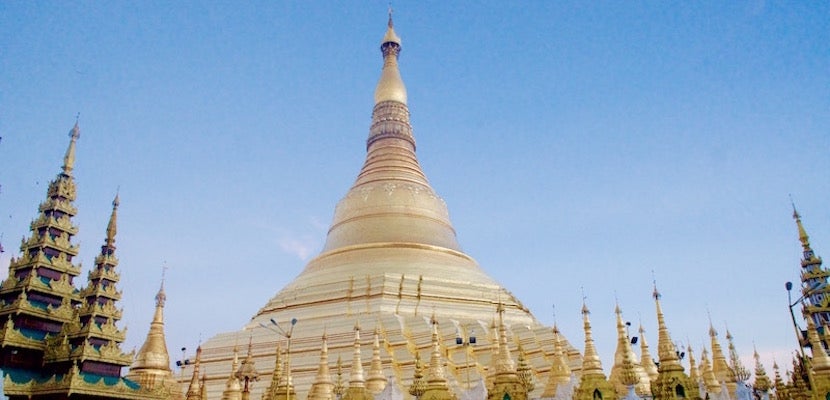 Yangon temples by John C. Harper