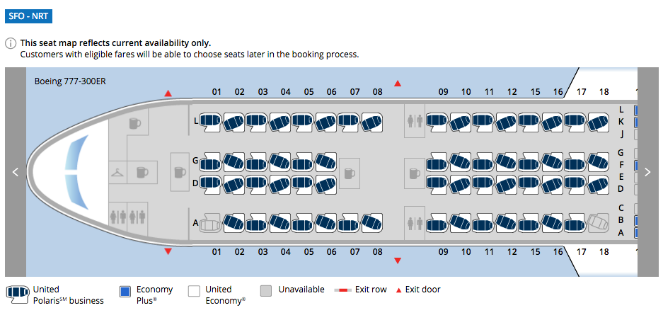 United 777-300ER With Polaris Seats to Fly SFO-Tokyo Route